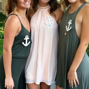 XS pink Francesca’s dress